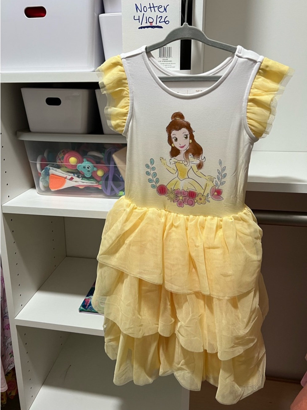 Little Sleepies Yellow Belle Tulle Dress